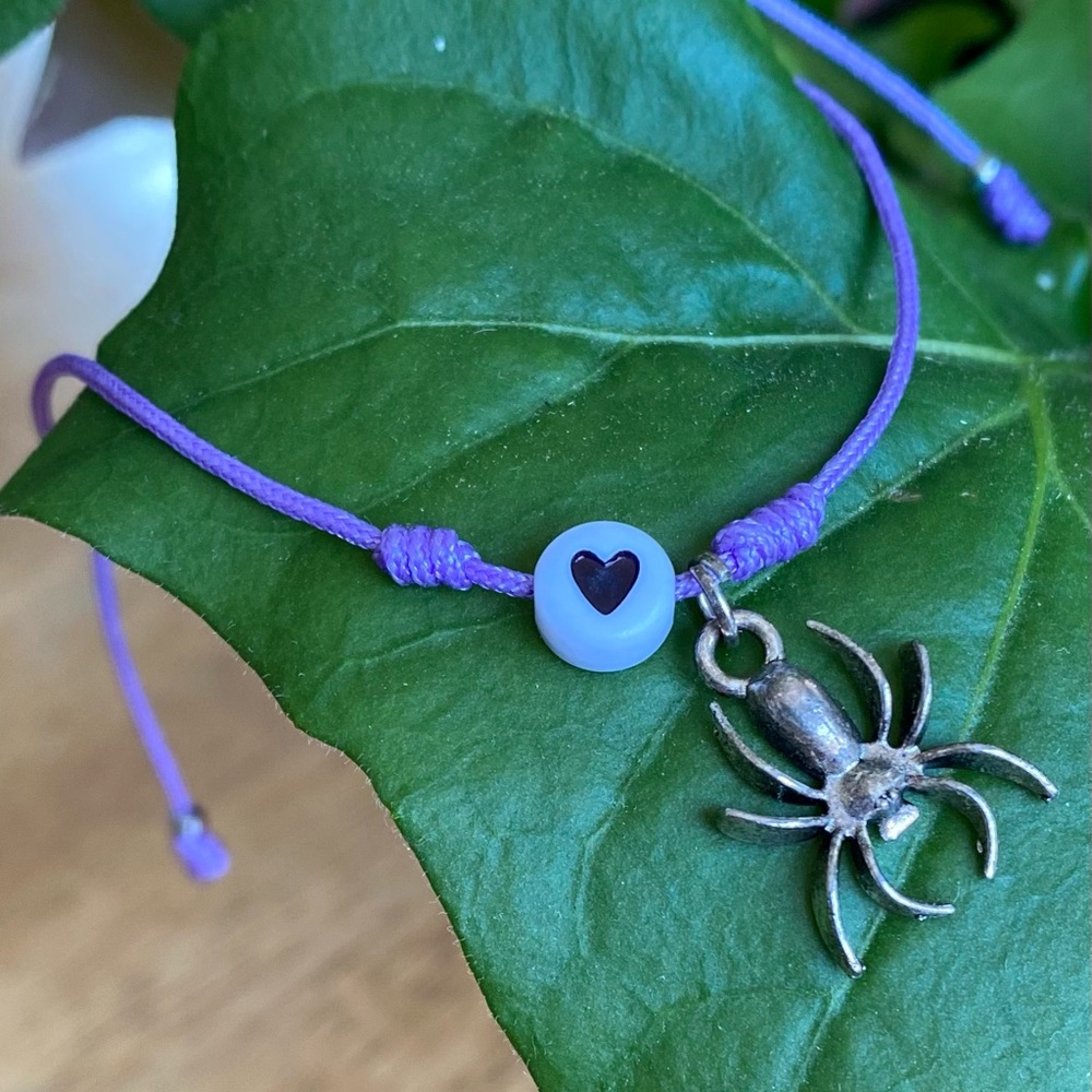 Purple String Handmade Bracelet